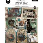 StudioLight Cardmaking Pad Gearhead workshop Essentials nr. 26