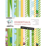 StudioLight CraftLab - CCL Designer Paper Pad How's it growing? Essentials nr. 472