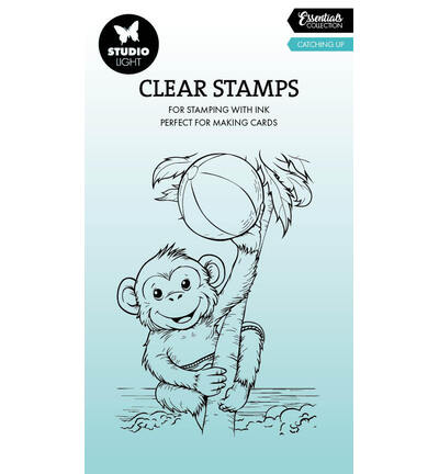 SL Clear Stamps Catching up – Monkey Essentials nr. 947