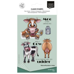 Vaessen Creative • Clear Stamps by Carla Creates Cow on the Farm 16st.