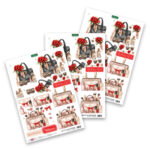 Katy Sue Designs 3D die-cut decoupage - Scarlet Chic