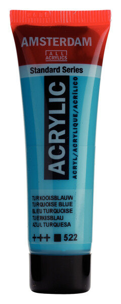 Amsterdam Standard Series Acrylverf Tube 20 ml Turkooisblauw 522
