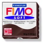 Fimo soft boetseerklei 56 g choco