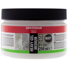 Amsterdam Heavy Gel Medium Glanzend 020 Pot 500 ml