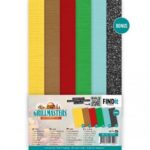Linnen Cardstock Pack - Berries Beauties - Grillmasters - 4K