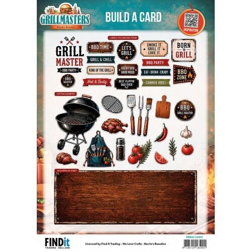 Berrie’s Beauties- Build A Card – Grillmasters – Grillmaster