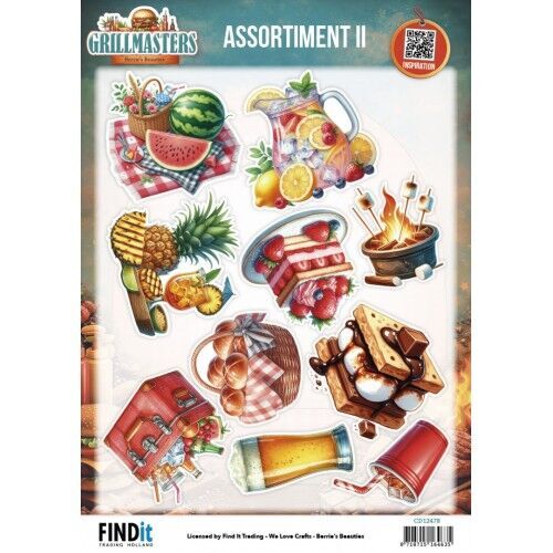 3D Cutting Sheet – Berries Beauties – Grillmasters – Assorti 2