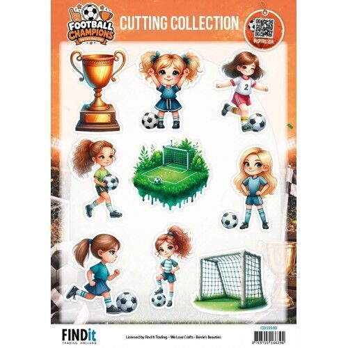 Cutting Collection – Berrie’s Beauties – Football Champions – Girls United