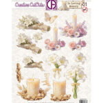 Creatief Art - 3D Doordrukvel - In Loving Memory 01