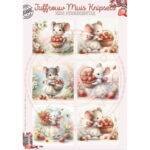 Juffrouw Muis Knipsel - Miss strawberrytail