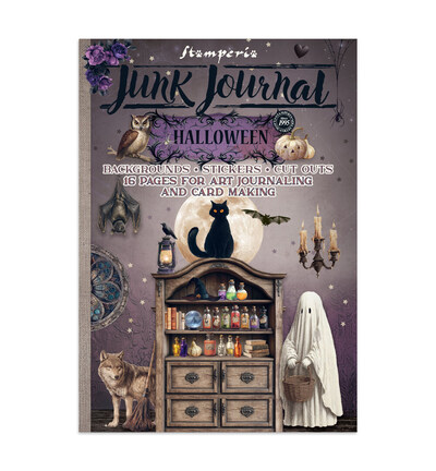 Stamperia junk journal stickers en cut-outs – Halloween