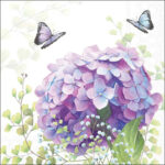 Servetten - Hydrangea ball 5st