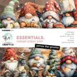 CraftLab Collage Paper pad James the gnome Essentials nr.495 - 36 Sheets
