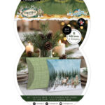 StudioLight Giftbox Paper Pad Pillowbox Christmas Forest nr.480 - 18 Sheets