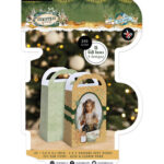 StudioLight Giftbox Paper Pad Giftbag Christmas Forest nr.481 - 18 Sheets