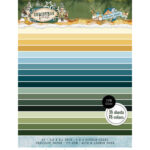 StudioLight Uni paper pad Unicolor Christmas Forest nr.478 - 36 Sheets