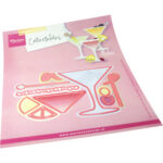 Marianne Design Collectable, Martini Glass by Marleen