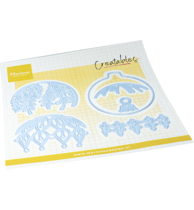 Marianne Design Creatable, Christmas Baubles (round)