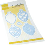 Marianne Design Creatable, Christmas Baubles (oval)