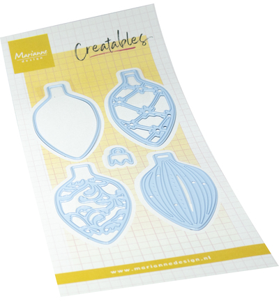 Marianne Design Creatable, Christmas Baubles (oval)