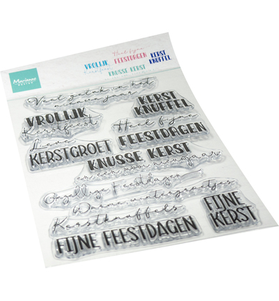 Marianne Design Clear Stamp, Lieve kerstgroet