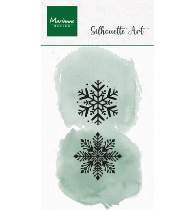 Marianne Design Clear Stamp, Silhouette Art – Ice Crystals