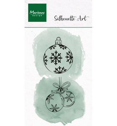 Marianne Design Clear Stamp, Silhouette Art – Ornaments