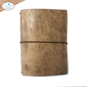 Elizabeth Craft Designs -Art Journal - Stonewashed Ashed brown Passport