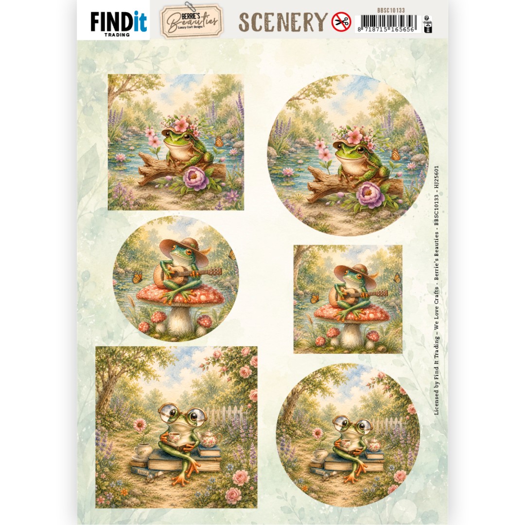 Scenery Push out – Berries Beauties – Joyful Hoppers (Gratis vel HJ256)