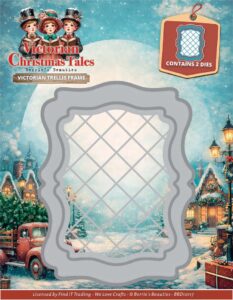 Dies - Berries Beauties - Victorian Christmas Tales - Victorian Trellis Frame