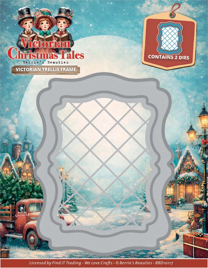 Dies – Berries Beauties – Victorian Christmas Tales – Victorian Trellis Frame