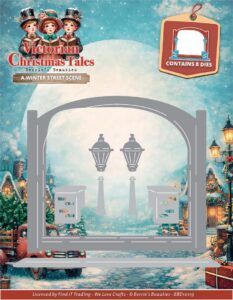Dies - Berries Beauties - Victorian Christmas Tales - A Winter Street Scene