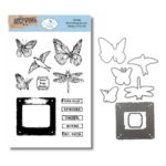 Elizabeth Craft - Where Wings Wander Stamp and Die Set (CSD456)