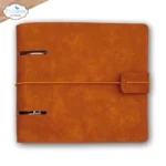Elizabeth Craft Designs - Memory Binder Square Page - Rusty Brown