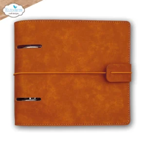Elizabeth Craft Designs - Memory Binder Square Page - Rusty Brown
