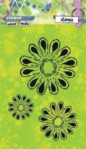 **-50%** StudioLight Clear Stamps Mixed Media - nr 216