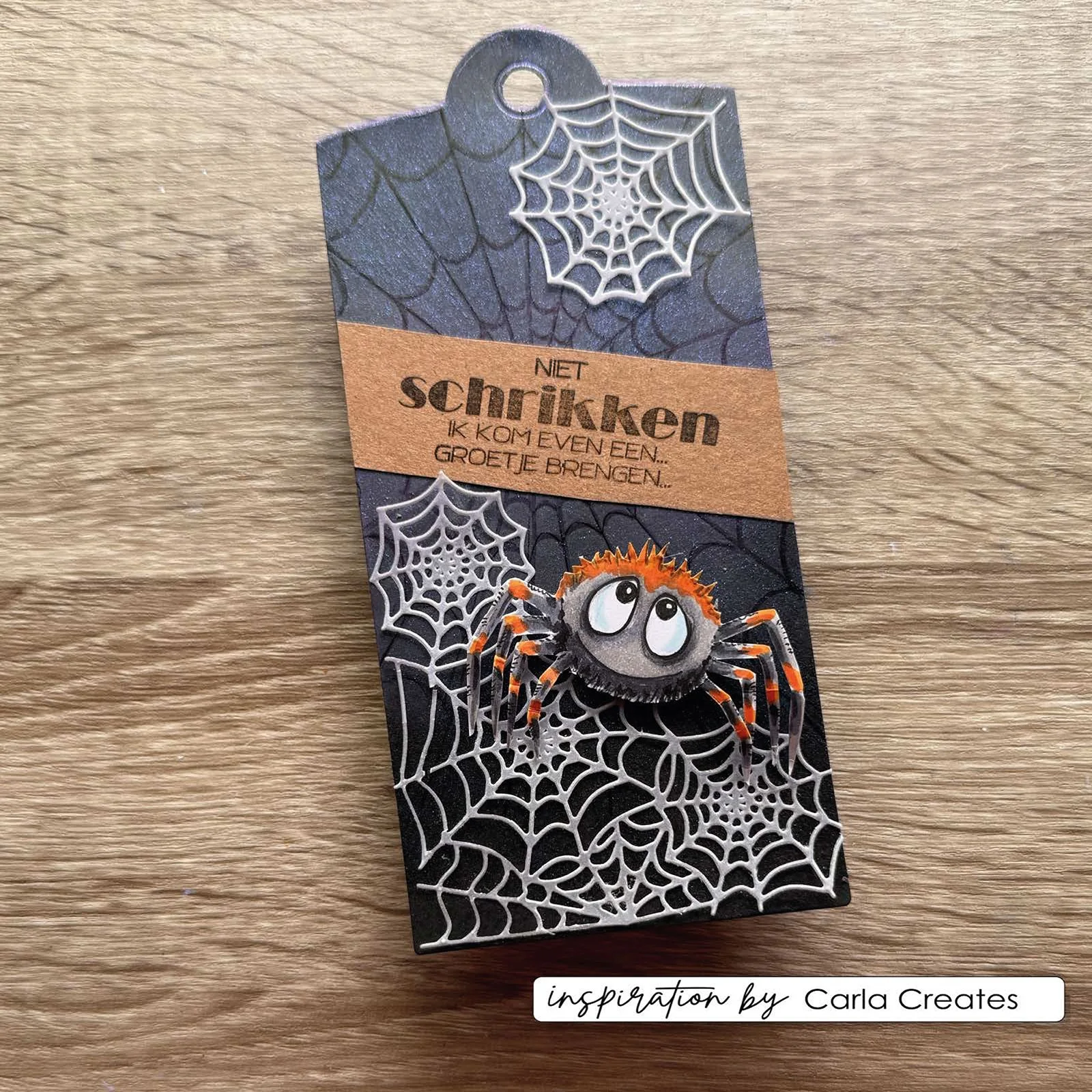 Vaessen Creative • Snij- en Embossingmallen by Carla Creates Halloween 4st - Afbeelding 2