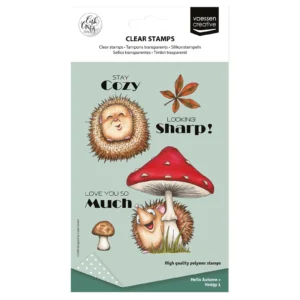 Vaessen Creative • Clear Stamps by Carla Creates Hedgy 1 13st