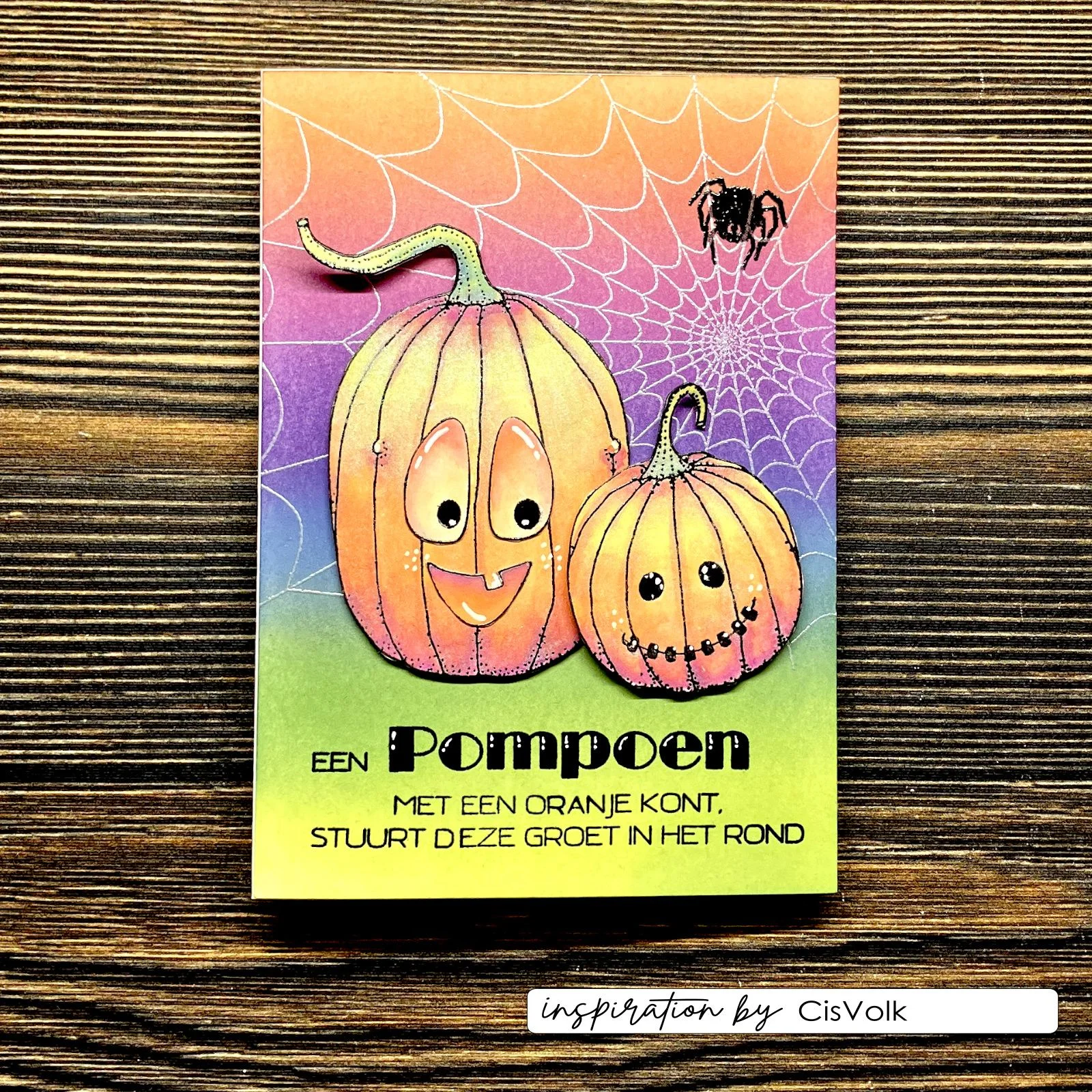 Vaessen Creative • Clear Stamps by Carla Creates Spiderweb - Afbeelding 3