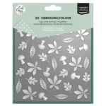 Vaessen Creative • Embossing Folder by Carla Creates Leaves 15x15cm