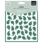 Vaessen Creative • Stencil by Carla Creates Ghosts 15x15cm