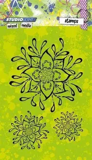 **-50%** StudioLight Clear Stamps Mixed Media - nr 214