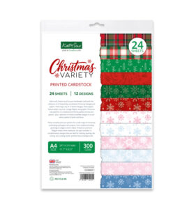 Katy Sue Designs Bedrukt cardstock, Christmas Variety