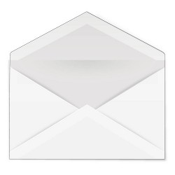 Enveloppen 50st wit C6 11,3x17,7cm