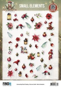 Cutting Sheet - Berries Beauties - Fairy Christmas - Small Elements