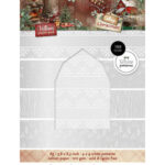StudioLight Vellum paper pad Backgrounds Cottage Christmas nr.489 - 16 Sheets