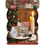 StudioLight Giftbox Paper Pad Christmas Cracker Cottage Christmas nr.491 - 18 Sheets