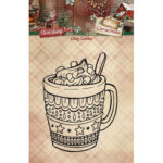 StudioLight Clear stamps Cozy Cocoa Cottage Christmas nr.956