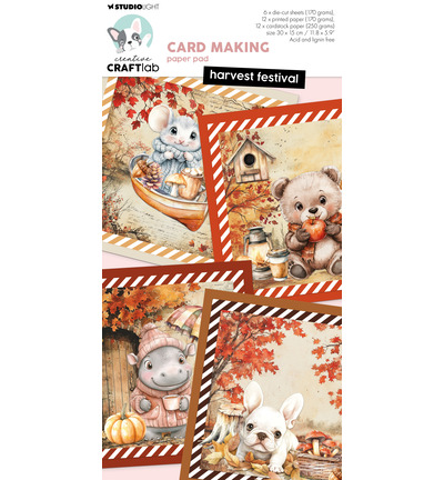 CraftLab Kaartenblok – Harvest Festival Essentials nr. 47