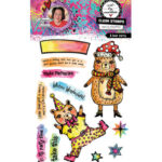 ABM Clear Stamp – A Bear Party Art by Marlene nr. 966
